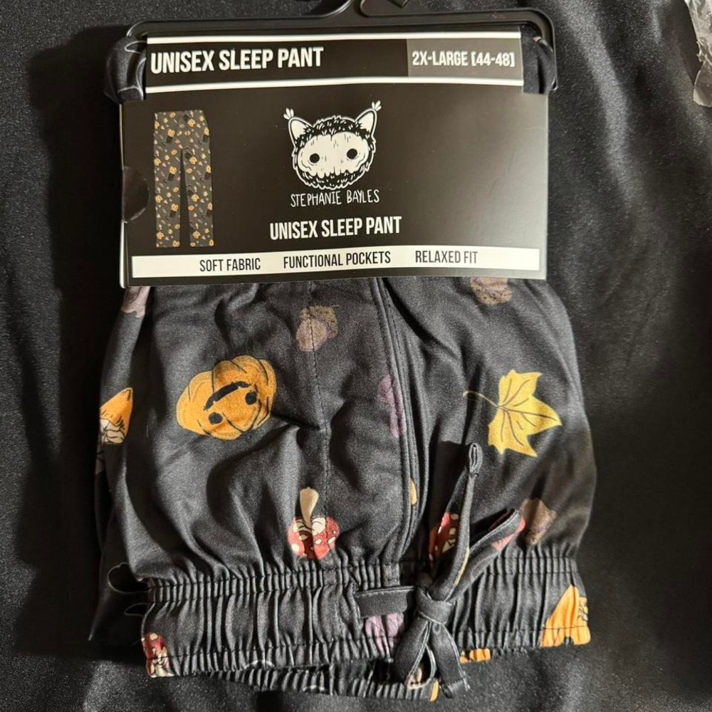 Stephanie Bales Halloween loungewear pants  Size‎ XXL NEW